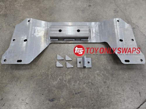 UZ series engine into FZJ80 Land Cruiser engine mount brackets & crossmember - Image 2