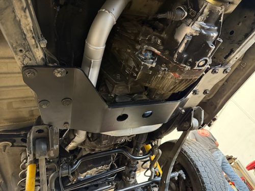 UZ series engine into FZJ80 Land Cruiser engine mount brackets & crossmember - Image 7