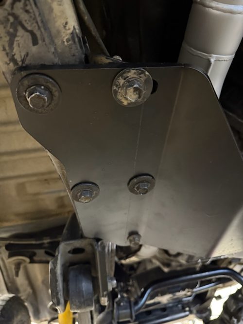 UZ series engine into FZJ80 Land Cruiser engine mount brackets & crossmember - Image 5